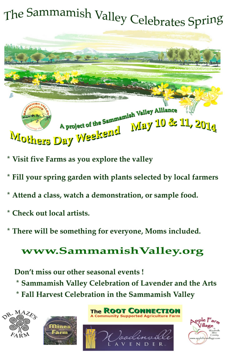 2014 Sammamish Valley Poster Spring